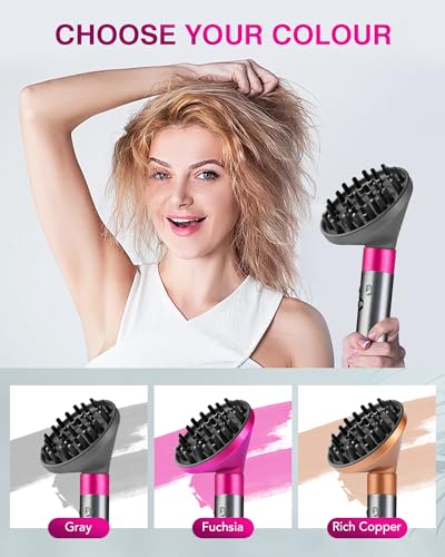 Difusor atualizado para Dyson Airwrap Styler, acessório de bocal difusor de secador de cabelo para D