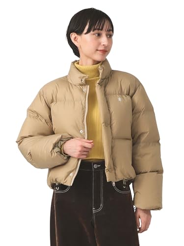 [レイビームス] ブルゾン Gymphlex ダウン ショート ジャケット レディース BEIGE 14