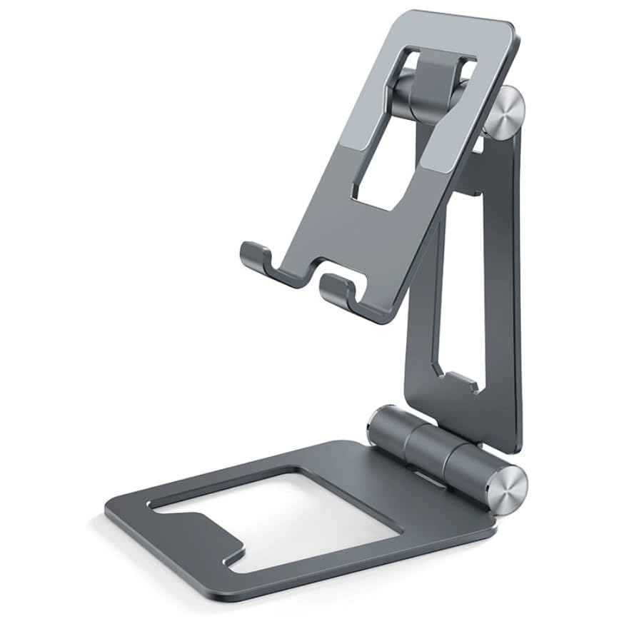 Support téléphone portable en alliage d'aluminium stable et orientable - 3