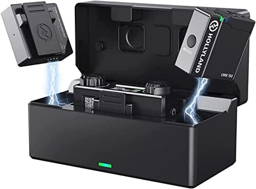 Hollyland Lark 150 2.4GHz Sistema de micrófono inalámbrico Lavali...