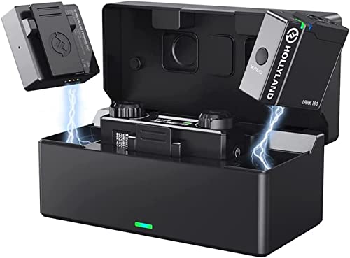 Hollyland Lark 150 2.4GHz Sistema de micrófono inalámbrico Lavali...