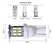 Aucan Super Bright 194 921 168 2825 W5W T10 Wedge 30-SMD 3014 Chipsets LED Replacement Bulbs for 12V Car Interior Dome Map Door Courtesy Trunk License Plate Lights Xenon White (pack of 20)