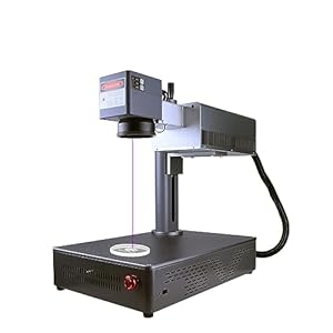 XGXHIN 5W UV-lasergraveerder, hogesnelheidsmarkeermachine, luchtkoelsysteem, lasergraveermachine, doe-het-zelf lasergraveerder voor hout en metaal, glas, leer