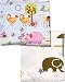 100 Organic Cotton Soft Extra Large Flannel Baby Receiving Swaddling Blankets for Girl Boy Newborn Set of 2. Baby Blankets made in Europe. Big size 37" x 43" (white yellow beige)