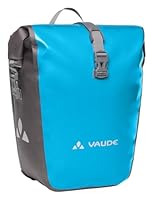 VAUDE Fahrradtasche für Gepäckträger Aqua Back Single 1 x 24 L in Blau, Hinterradtasche wasserdicht, Fahrrad Gepäckträgertasche hinten, einfache Befestigung – Made in Germany