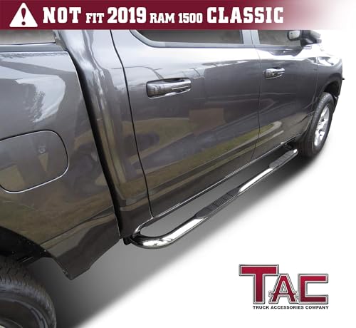 Estribos laterales TAC 3" para RAM 1500 Crew Cab 2019-2026 miniatura 2