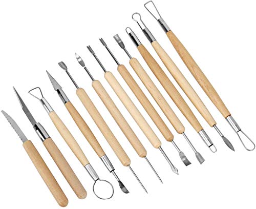 Blisstime BJ-205 30Pcs Clay Tools, Pottery Tools And Clay Sculpting Tools thumb #2