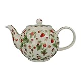 Dunoon TP-DOVS-LG Große Teekanne Dovedale Strawberry (Erdbeeren), 1,2 Liter