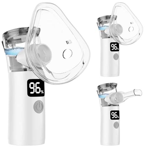 Portable Nebulizer for Adults & Kids, Handheld, USB/Battery