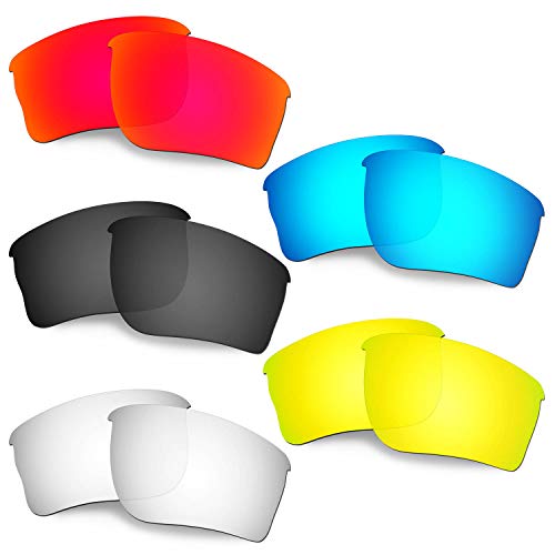 Lentilles de rechange pour Oakley Quarter Jacket rouge or 24k verres solaires