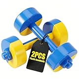 Toddmomy Kids Weight Set - Plastic Dumbbells Adjustable Fill with Sand, Kids Workout Dumbbell Equipment for Pretend Play Lifting, Exercise for Toddlers Boys Girls 3-8