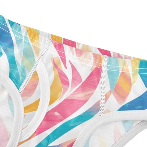 Mexican Otomi Style Bright Toddler Boys' Soft Kids Underwear Cute Undies4