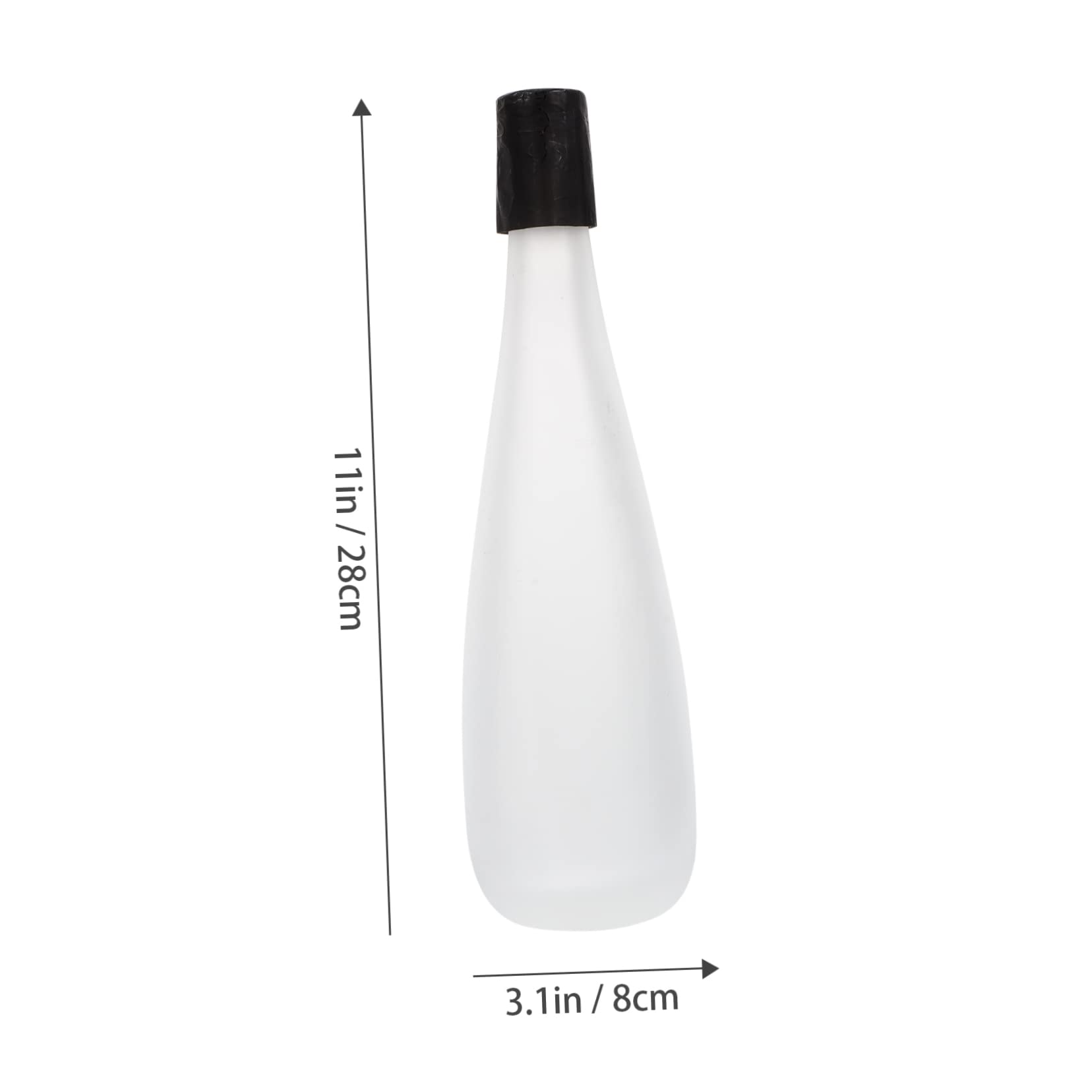 Alipis Sealed Glass Bottle 500ml Empty Wine Bottle for Storage Diy Wine Making