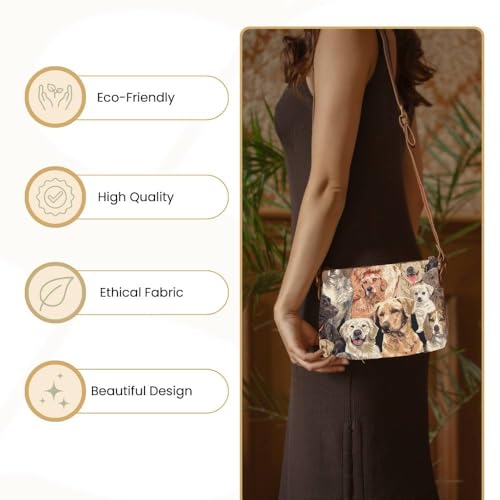 Image of Signare Tapestry Crossbody Bag Sling Shoulder Purse for Women