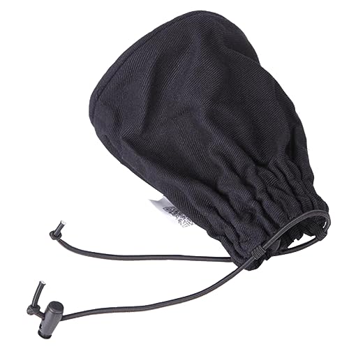 Didiseaon 1 Pc titular secador de pelo secador de cabello aspiradoras rociar difusor de calcetín caliente difusores secadoras de cabello difusor secador dry bag Cubierta de difusor Black