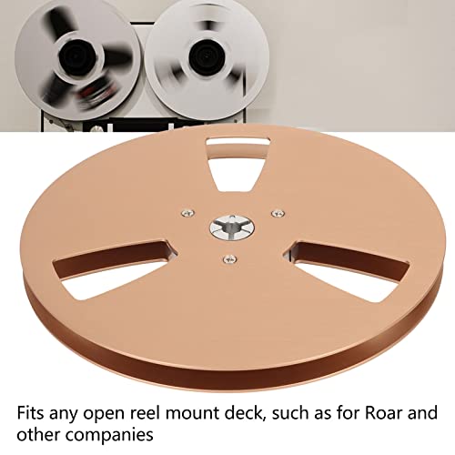 Yunir Empty Take up Reel, 1/4 7 Inch 3 Hole Tape Reel - Image 3