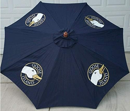 Goose Island 9 Foot Beer Patio Umbrella Market Style