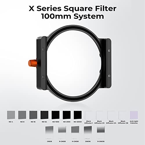Filtre Black Diffusion 1/4 K&F CONCEPT en verre optique avec bagues d'adaptation