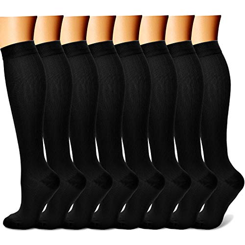 QUXIANG Copper Compression Socks for Women and Men - Best Medical Sports, Nursing