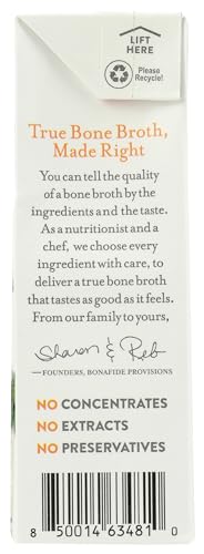 Image of Bonafide Provisions, Bone Broth Chicken No Salt Added Organic, 16.9 Ounce