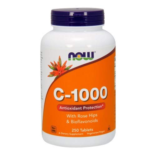 Now Foods Vitamin C1000, 250 Tabs