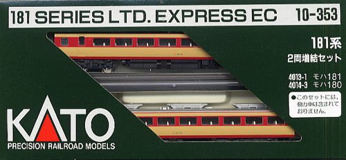 505　KATO　10-353 352 181系 KATO 10-352 181系 直流特急形電車 しおじ・はと7両基本セット N