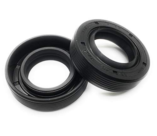 REPLACEMENTKITS.COM Brand Axle Output Shaft Seal (2 Pack) Fits Some Ariens & Husqvarna Ride on lawnmowers, General Transmission RS 800 (P & F) Replaces GT41857