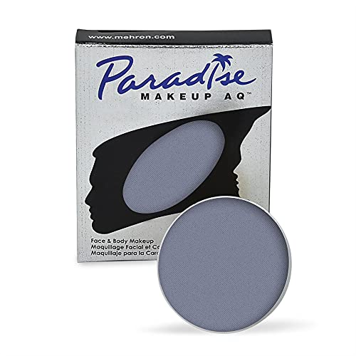 Image of Mehron Makeup Paradise Makeup AQ Refill Size | Stage & Screen, Face & Body Painting, Beauty, Cosplay, Halloween | Water Activated Face Paint, Body Paint .25 oz (7 ml) (STORM CLOUD)