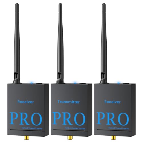 1Mii 3-in-1 2.4Ghz Wireless Audio Transmitter Receiver (1 TX+2 RX) - image 1