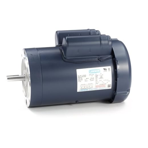 Leeson 2HP TEFC C-Face Flange Motor