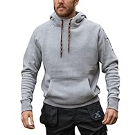 PULLOVER HOODIE: Classic garment with functional design elements added to enhance our hoodie for the workforce. With pullover design and no zip together with raised collar and warm-lined hood, this hoodie can provide that extra little heat in colder ...