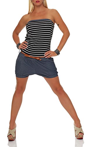 Body marine Malito design fluide taille unique salopette moderne - 4