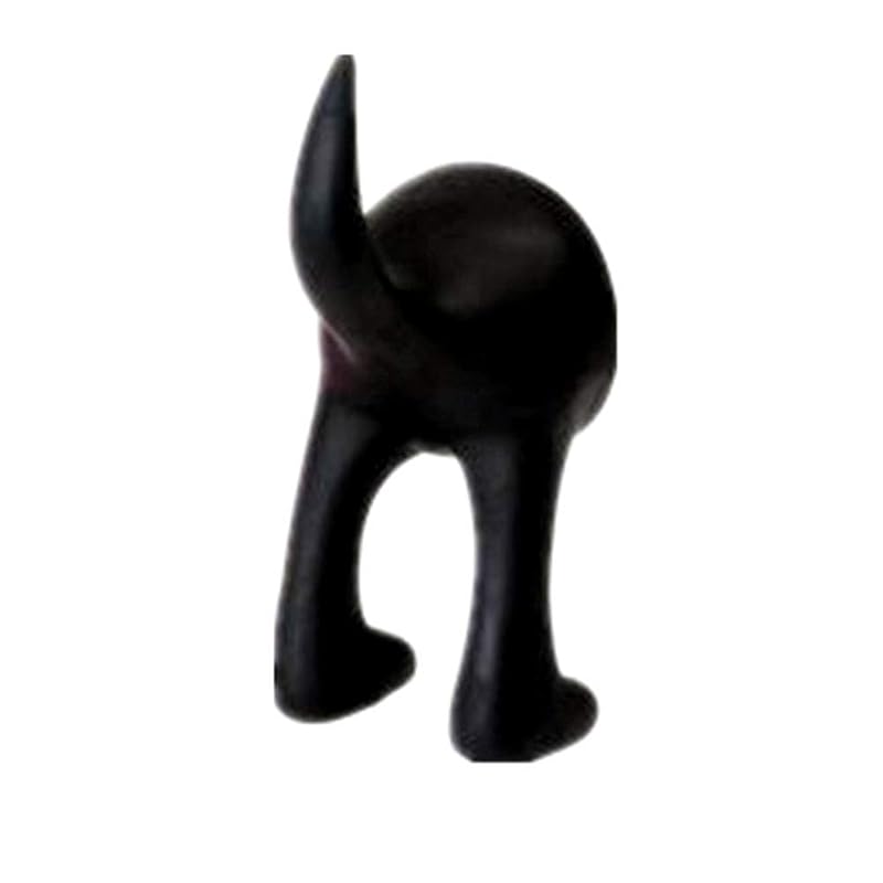 Gancho de Parede para Guias de Cães e Gatos IKEA BÄSTIS Preto