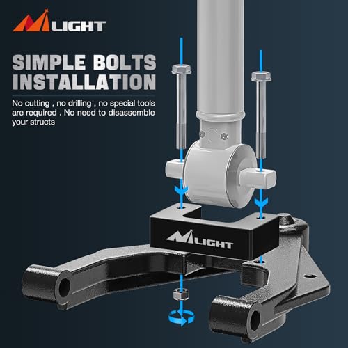 Image of Nilight 1.5 inch Front Leveling Kit for Chevy Avalanche Silverado Suburban 1500 Tahoe Sierra Yukon XL1500 2007 2008 2009 2010 2011 2012 2013 2014 2015 2016 2017 2018 2019 2020 2021 2022 2023