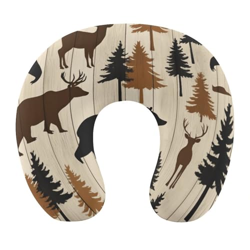 Almohada en U Espuma Viscoelástica 29x29x10 cm miniatura 1