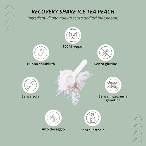 Nutri+ Vegan V-Loader Powder, Sacchetto 1000 G, Ice Tea Peach - 4