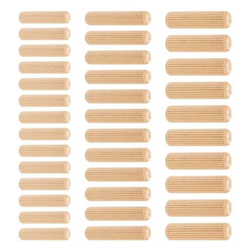 150 Tacos De Madera, Tacos De Madera De Diferentes Tamaños, Conectores De Madera Para Muebles, Tacos De Sarga, Tacos Ranurados, Tapones Para Agujeros Para Puntas De Madera De Armario
