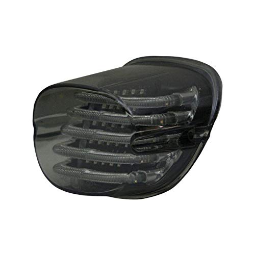 Custom Dynamics ProBEAM Squareback LED Smoke Taillight without Window For Harley Davidson