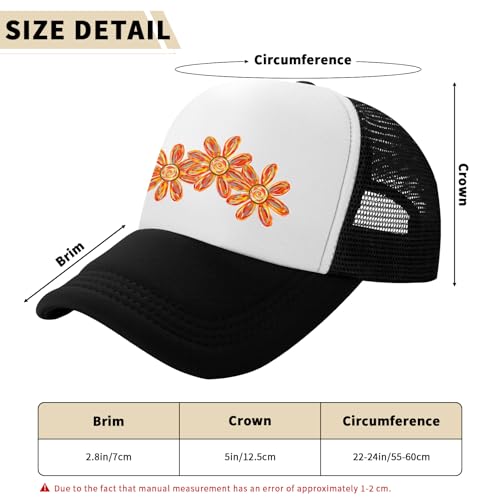 Image of Funny Trucker Hats,Trucker Hat Baseball Cap for Women Snapback Adjustable Hat Humor Gift Men
