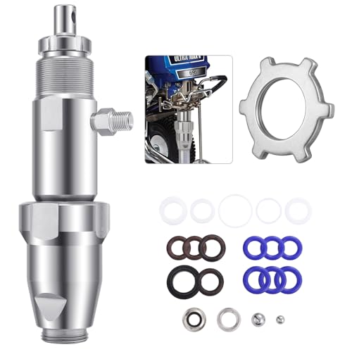 Gyfent 248-204 Airless Paint Sprayer Pump Compatible with Graco 695 795, Compatible with Ultra Max II GMax 3900 Paint Sprayer Replaceable Pump with Repair Accessories