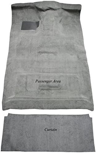 ACC Automotive Carpet Compatible with 1987 to 1997 Ford Crew Cab Pickup Truck, 4 WD Automatic Gas (801-Black Plush Cut Pile)