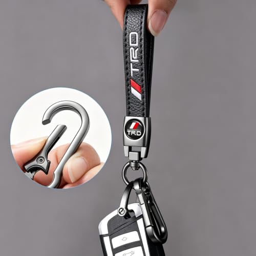 Image of Car Keychain Key Ring Accessories black