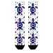 Meaudiwes Fashion Dress Decor Socks, Soft Travel Knee High Stockings, Sport Baseball Compression Socks For Women Men Vintage Sea Turtle