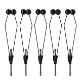 YMXOUQ 5 Pcs Fly-Tying-Bobbin-Holder,4.3inch BI-Ceramic Tip Bobbin Holder Smooth Rolling Threader Fly Tying Fishing Spool Tool,Fly Tying Tools Set