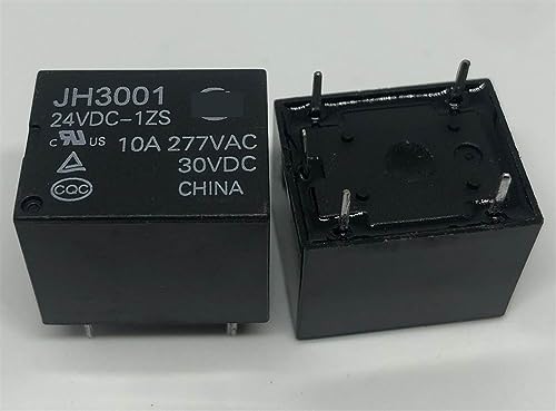 Relé 24VDC JH3001 24VDC-1ZS de 5 pines interruptor T73-1C-10A electromecánico