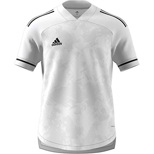 Adidas Condivo 20 Short Sleeve T-shirt - White | FT7255 | FOOTY.COM