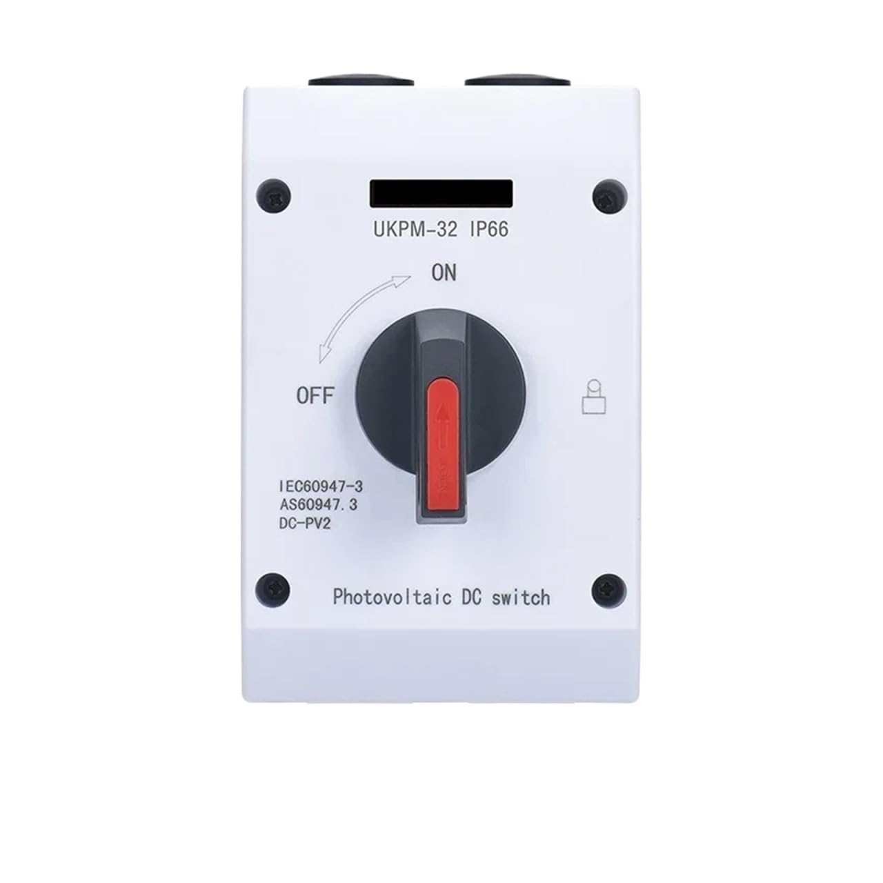 Interrupteur d'isolation photovoltaïque DC 32A IP66 MYRRHE