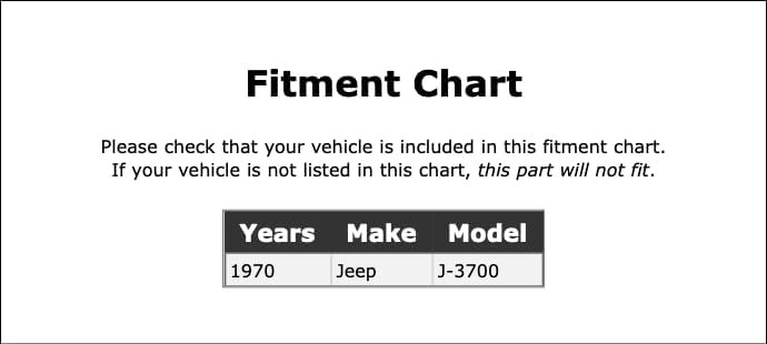 Miniatura 2 de Interruptor de corte de bomba de combustible compatible con Jeep J-3700 1970 PC-833816