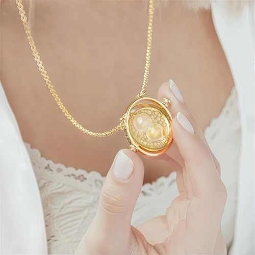 Image of 1PCS Aesthetic Accessories, Time Converter Hourglass Necklace, Morse Code Anime Necklace, Girl Fashion Pendant Metal Chain