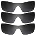 IMYTPFT 3 colors Compatible/Replacement for Lenses oakleys Batwolf Black Polarized